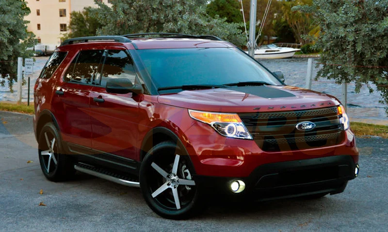Для Ford Explorer 2011 2012 2013 2014 2015 ультра яркий SMD светодиодный комплект колец ангельские
