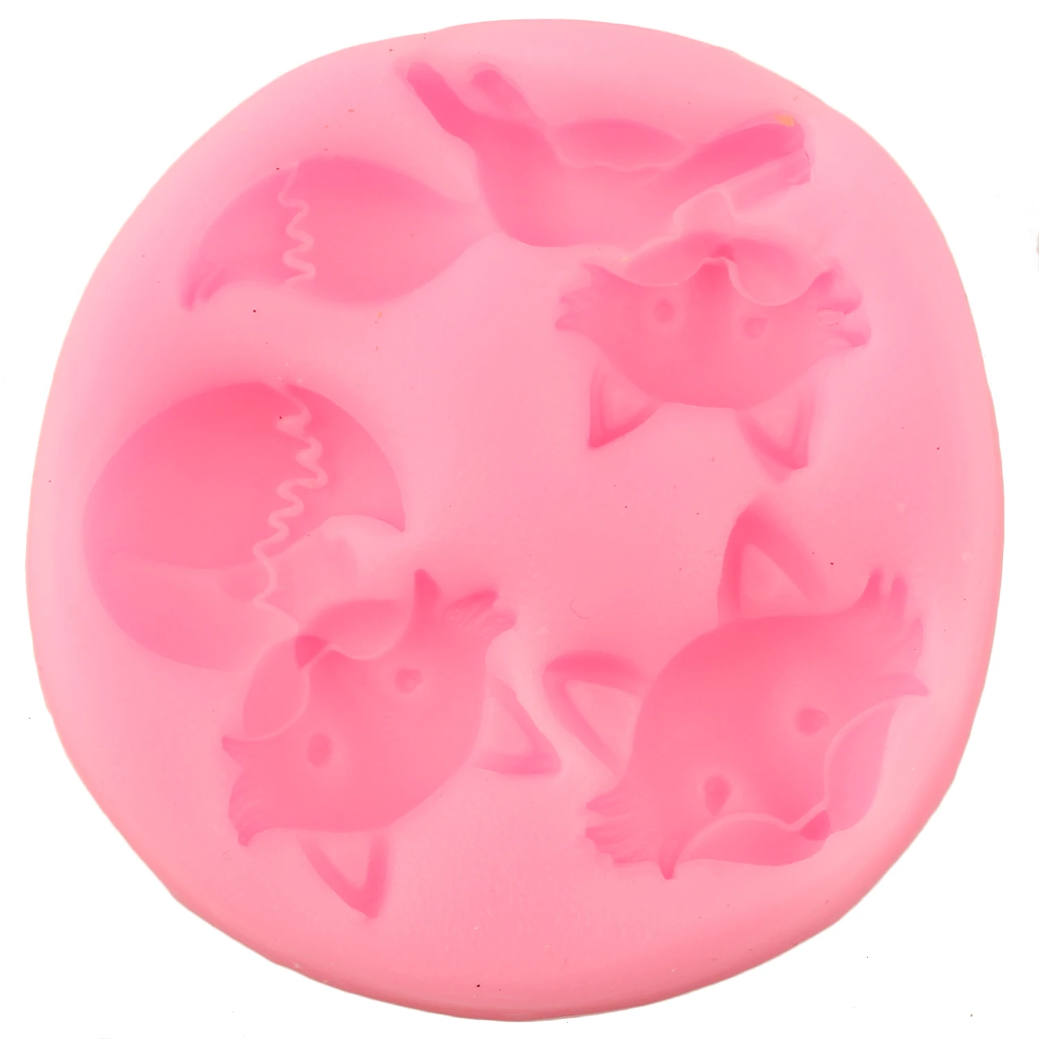 3D милый чехол с украшением в виде лисьей головы и силиконовые формы шоколада