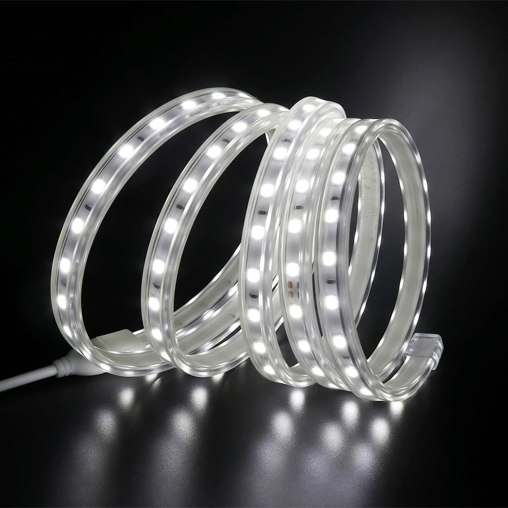 Новое поступление SMD 5050 Светодиодная лента 220 В 60 светодисветодиодный s/m