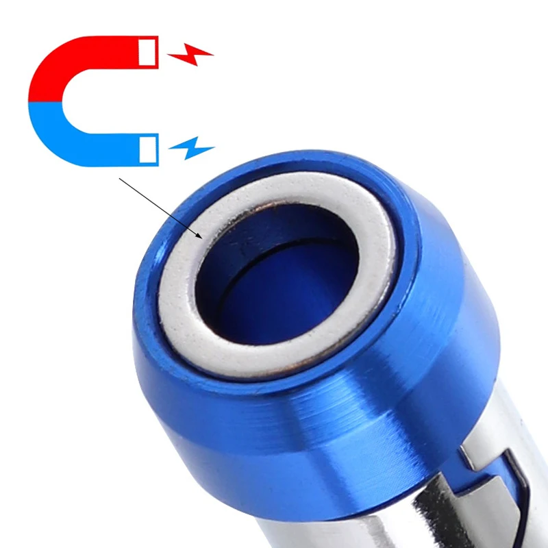 21*15 мм биты для отвертки магнитное кольцо 1/4 дюйма металлический мощный магнитный