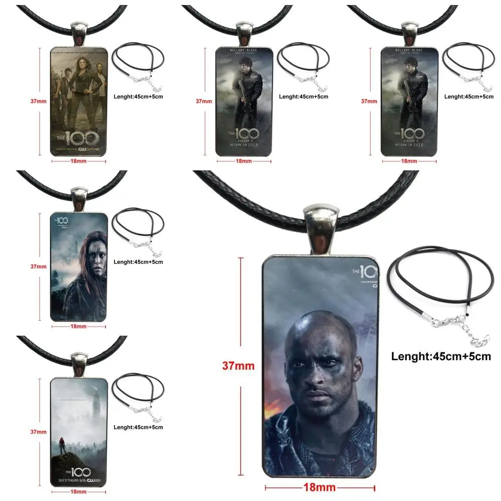 Для женщин детей дизайн модное винтажное стекло женское прямоугольное ожерелье