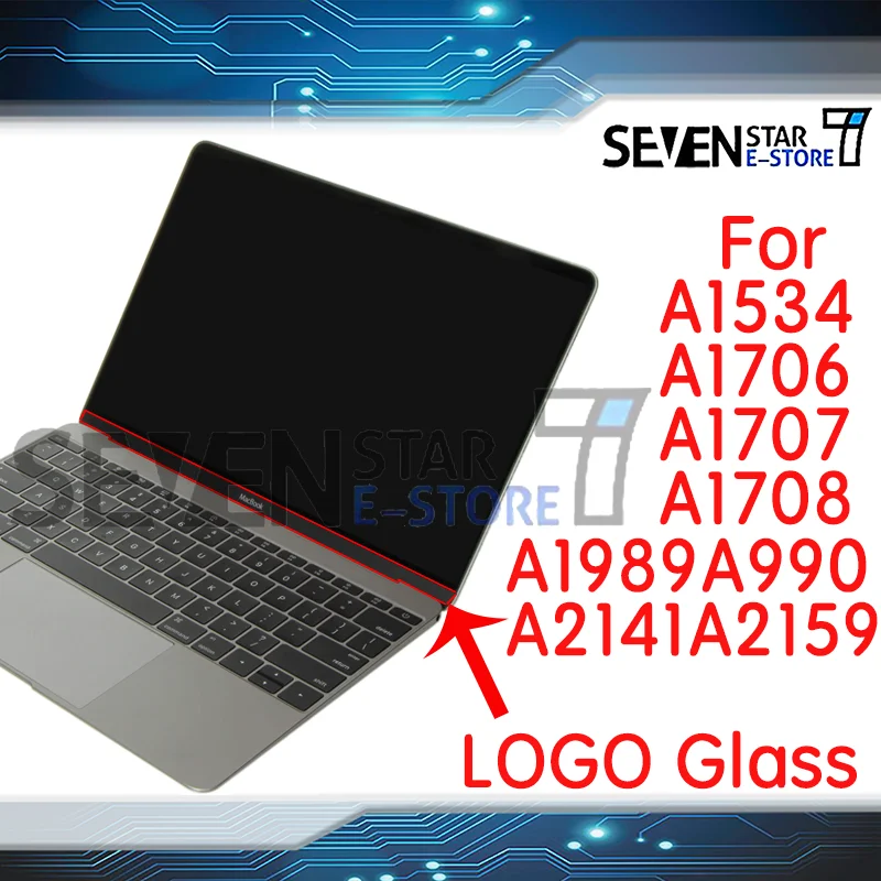 ЖК-экран с передним логотипом стеклянная крышка для Macbook Pro Air A1706 A1707 A1708 A1989 A1990 A2159