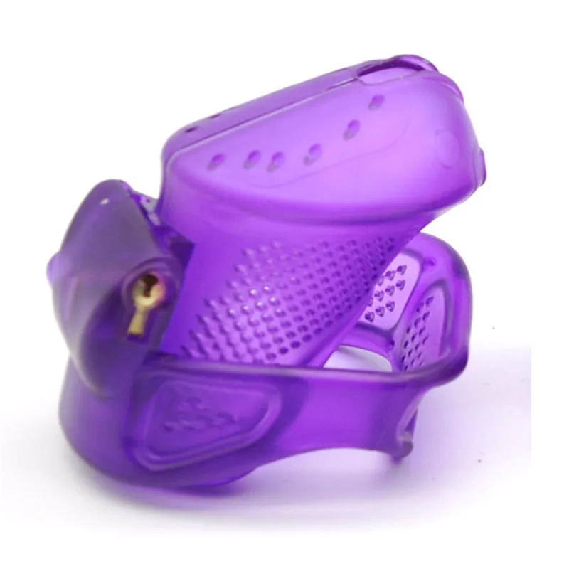 New Design 3D Cock Cage Penis Sleeve Plastic lockable Male Chastity Device With Lock Rings Adult Games Sex Toys For Men | Красота и