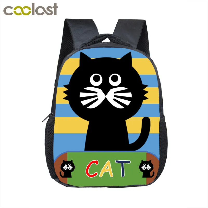 Рюкзак для девочек и мальчиков школьные ранцы с изображением льва кота божьей