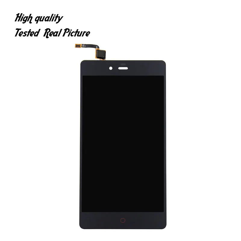 ЖК дисплей 5 дюйма для ZTE Nubia Z9 Max сенсорный датчик дигитайзер в сборе NX510J NX512J экран