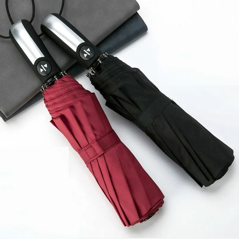 Полностью автоматический портативный складной зонт высокого качества для