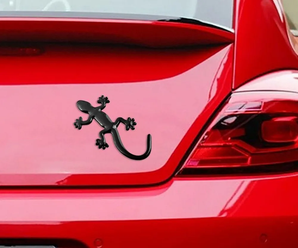 Автомобильный Стайлинг 3D металлические Gecko Наклейки с ящерицей для Rio k2 k3 K4 k5 Cadenza