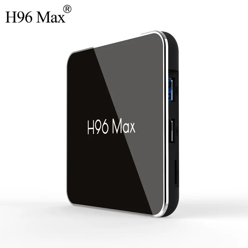 ТВ-приставка H96 Max X2 Android 9 0 Amlogic S905X2 LPDDR4 4 Гб 32 ГБ четырехъядерный процессор 2 4g/5 ГГц