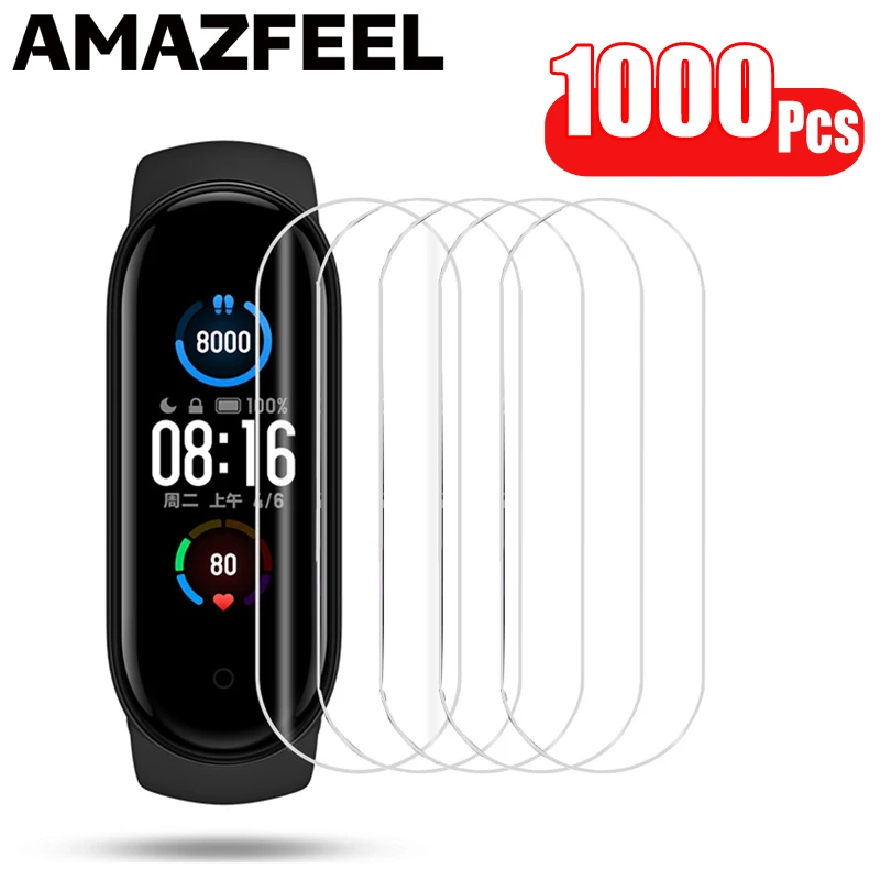 

Защитная пленка для Xiaomi Mi Band 6, 5, 4, 1000, шт./упак.
