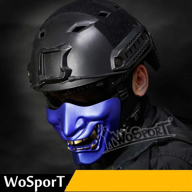 WoSporT страйкбол тактическая маска на Хэллоуин Мяч COS дьявол Ужасы мужской и
