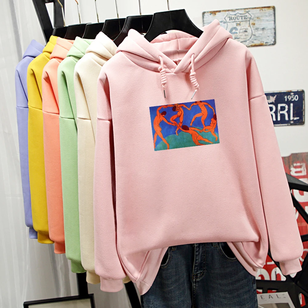 Длинный свитшот Matisse для танцев женский эластичный в стиле Харадзюку