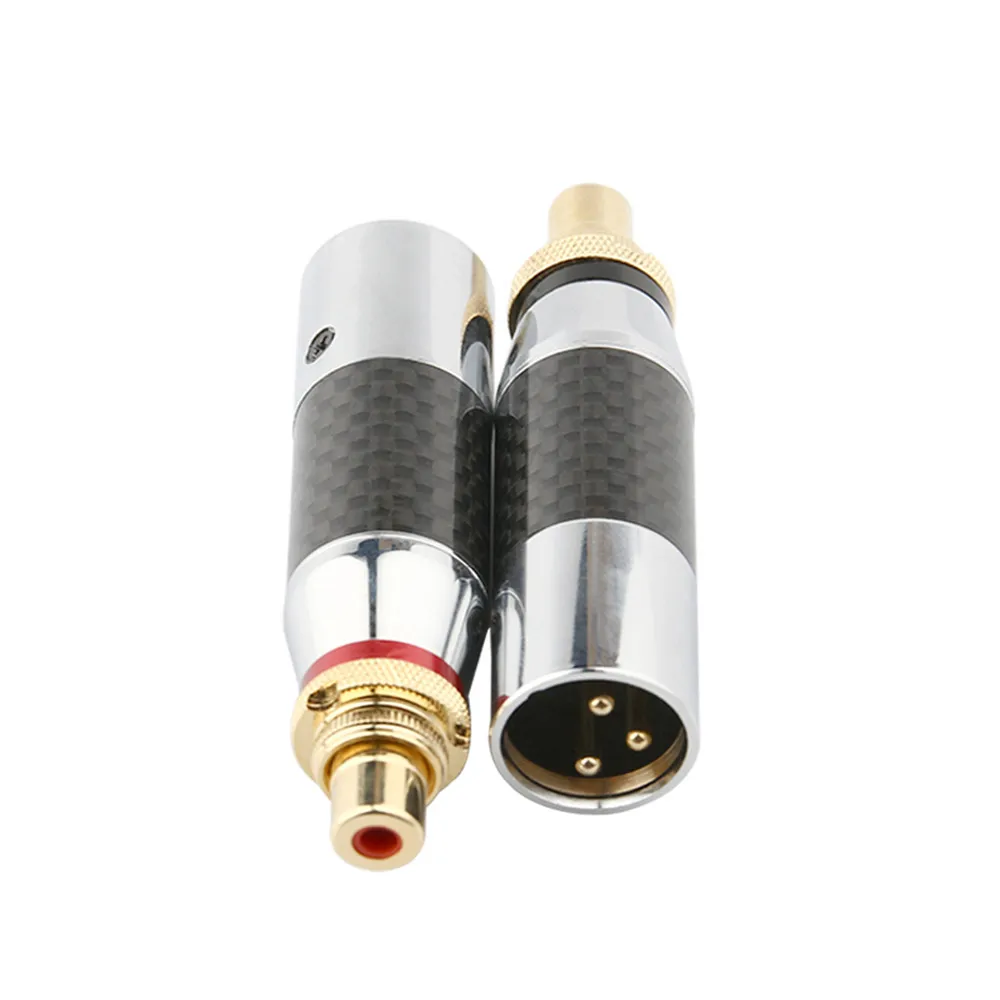 RCA XLR штекер гнездо аудио адаптер сделай сам высококачественный 3Pin динамик разъем