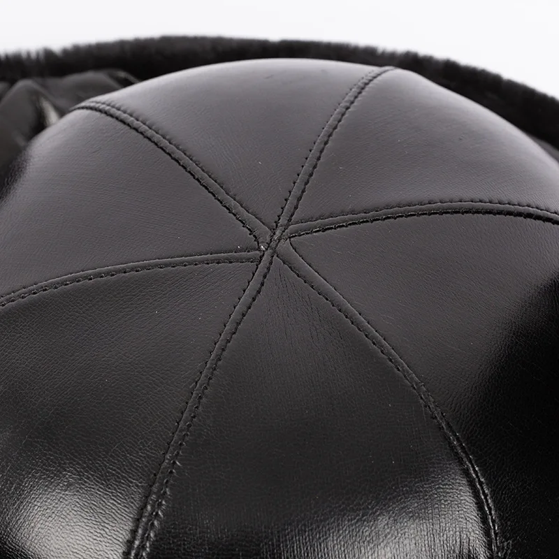 ABS теплый шлем в классическом стиле зимний защитный для защиты ушей против ударов