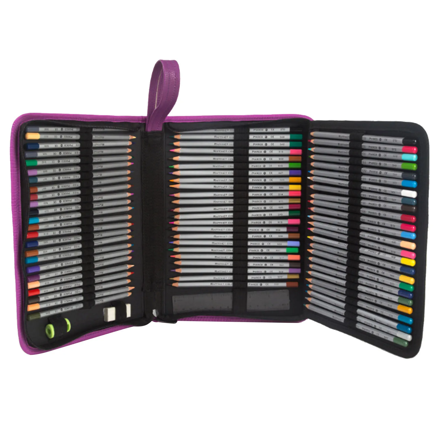 72 слотов для карт из искусственной кожи 3 яруса карандаш ручка чехол сумка товары