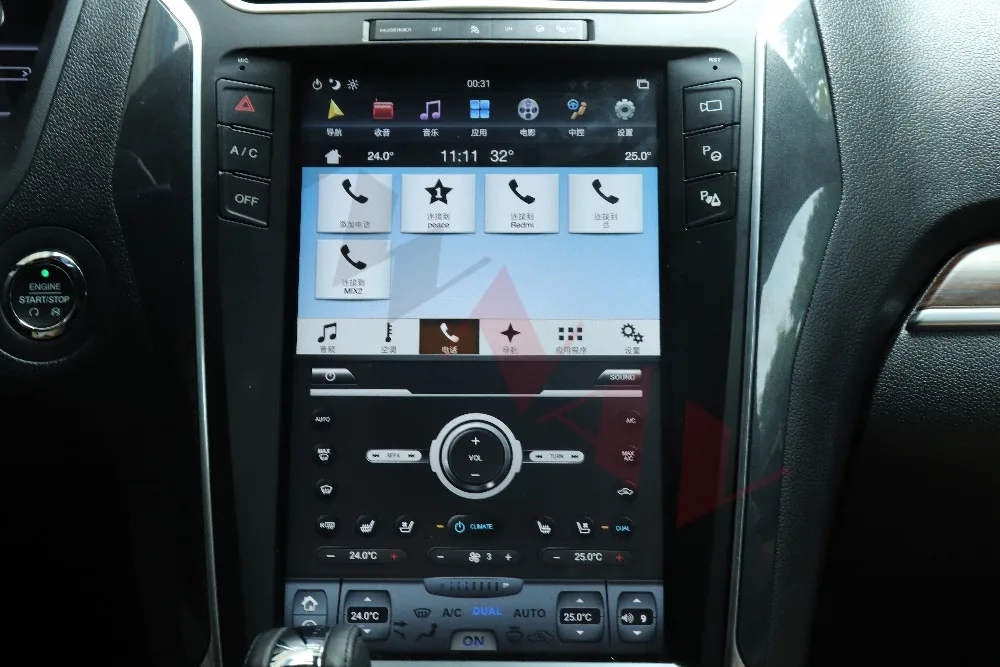 Новости 4 Гб ОЗУ Tesla стиль Android 8,1 автомобильный gps-навигатор для Ford Explorer 2011- автомобильный стерео Мультимедийный Плеер головное устройство