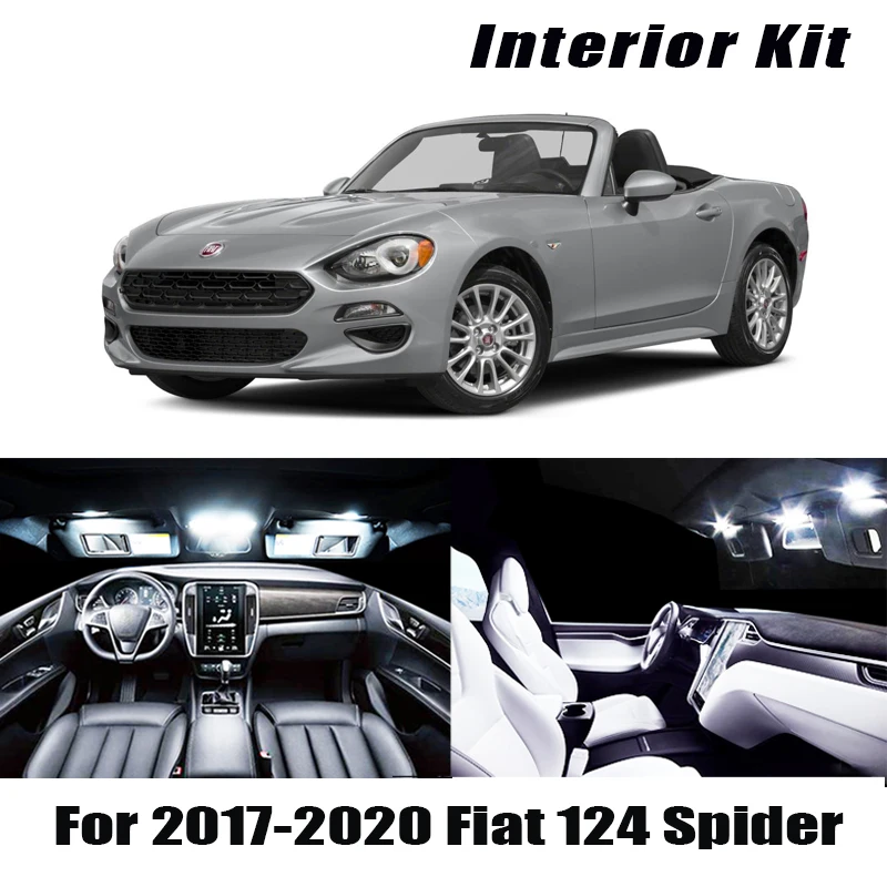 8 шт. белые светодиодные с Canbus лампы автомобильные интерьерная посылка комплект