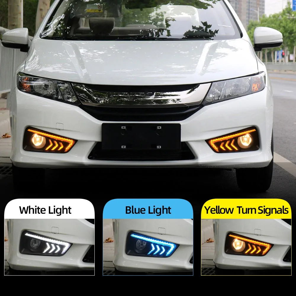CSCSNL 1 комплект светодиодные противотуманные фары светильник для honda city 2015 2016