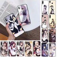 toplbpcs cartoon cute maid girl phone case for redmi k20 4x go for redmi 6pro 7 7a 6 6a 8 5plus note 9 pro capa