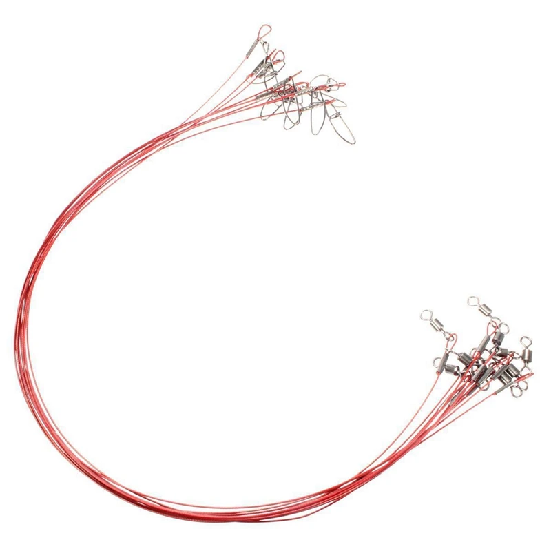Супер Продажа-рыболовные приманки из нержавеющей стали Trace Wire Leader Spinner