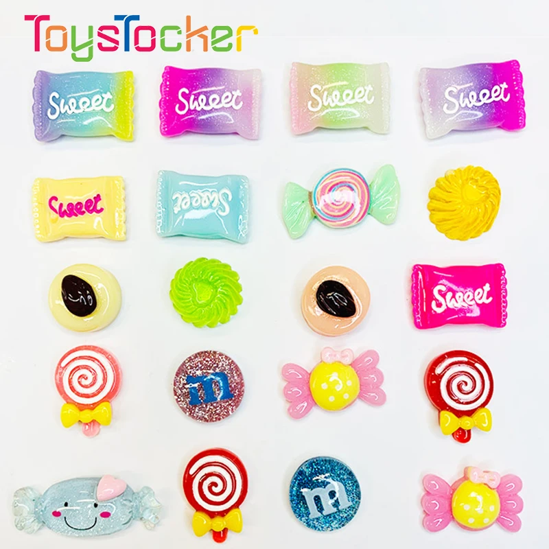 Слайм амулеты Красочные сладкий сахар полимерная коробка слайм игрушка для