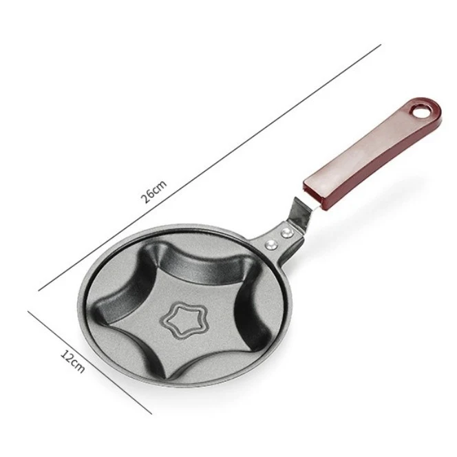 

Cute shape egg mold nonstick stainless steel mini breakfast egg frying pan cooking tool steel kitchen accessories