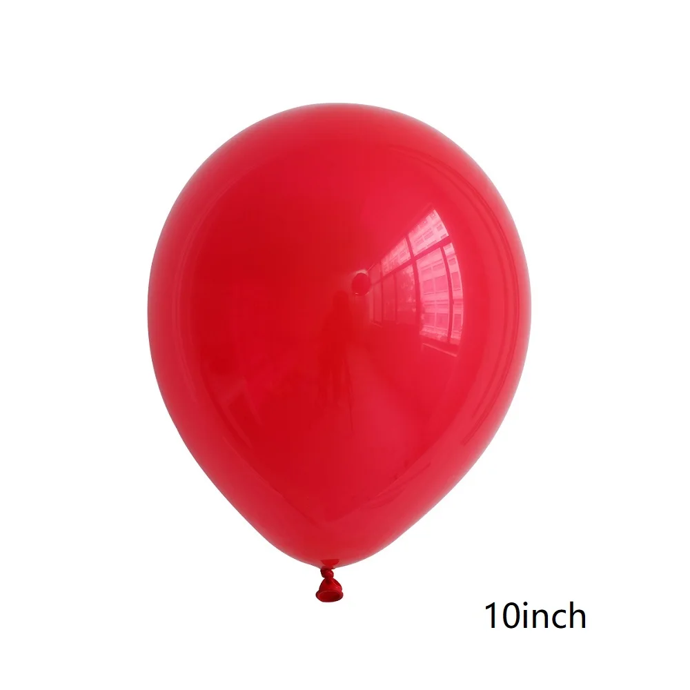 Kit de guirnalda de Globos rojos para boda, Globos de l&aacute;tex para el D&iacute;a de San Valent&iacute;n, decoraci&oacute;n de fiesta de cumplea&ntilde;os, labio y coraz&oacute;n, 127 unids/set por Set-4