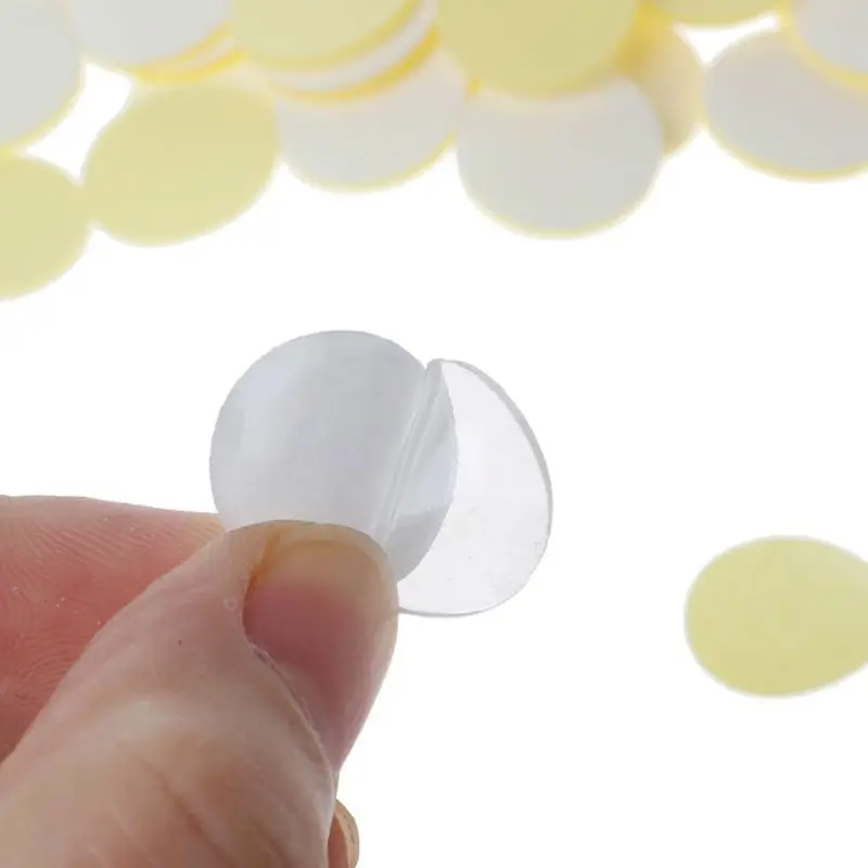 

100Pcs Clear Invisible Balloon Glue Points Double Sided Adhesive Dots Stickers Tape Round Self Adhesive For DIY Crafts P82D