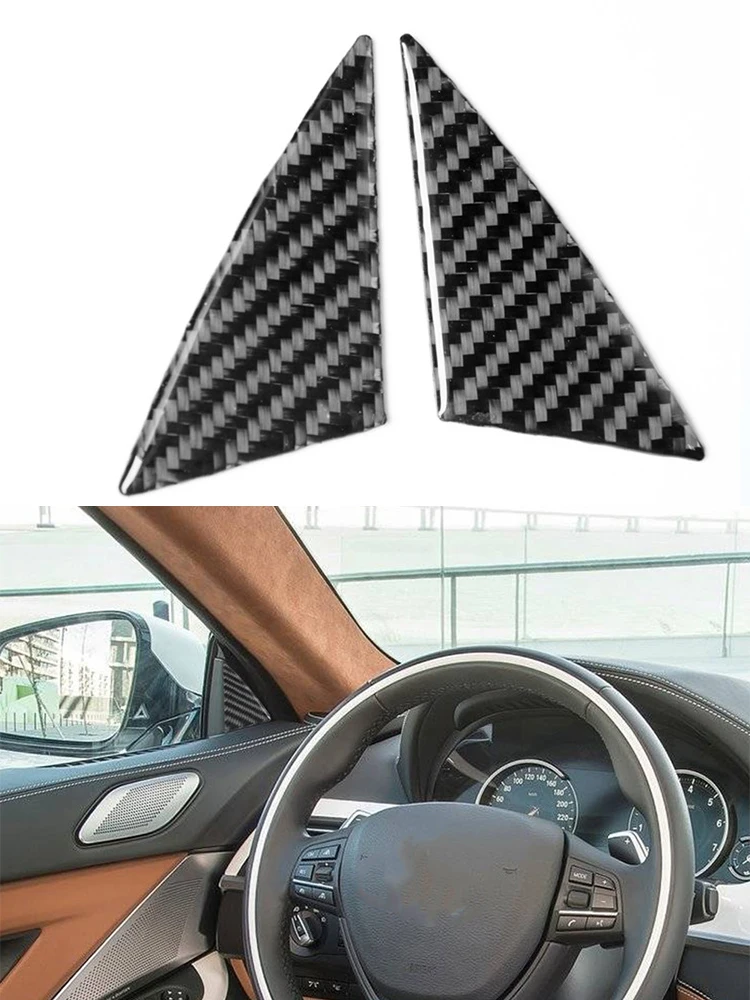 

2 шт., автомобильные наклейки из углеродного волокна для BMW 6 серии (F12 F13) купе 2011-2018