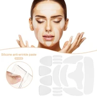 silicone forehead stickers patch anti wrinkle forehead frown lines removal face repairing anti aging forehead lifting kit