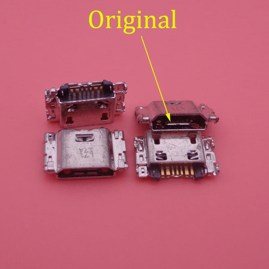 

20pcs/lot Micro USB Charging Port Jack Connector For Samsung J5 SM-J500 J1 SM-J100 J100 J500 J5008 J500F J7 J700 J700F J7008