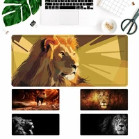 luxury cool lion mouse pad laptop pc computer mause pad desk mat for big gaming mouse mat for overwatchcs go