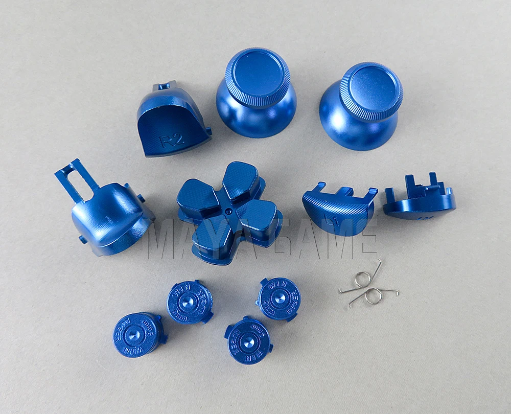 8 комплектов 4 0 Изготовленный На Заказ Металл Thumbsticks аналоговый контроллер Кнопка