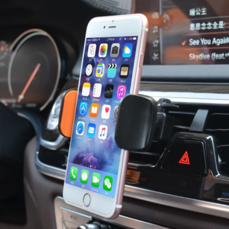 Автомобильный держатель для телефона iPhone X XS Max XR Samsung S9 OPPO xiaomi redmi note 6 pro крепление