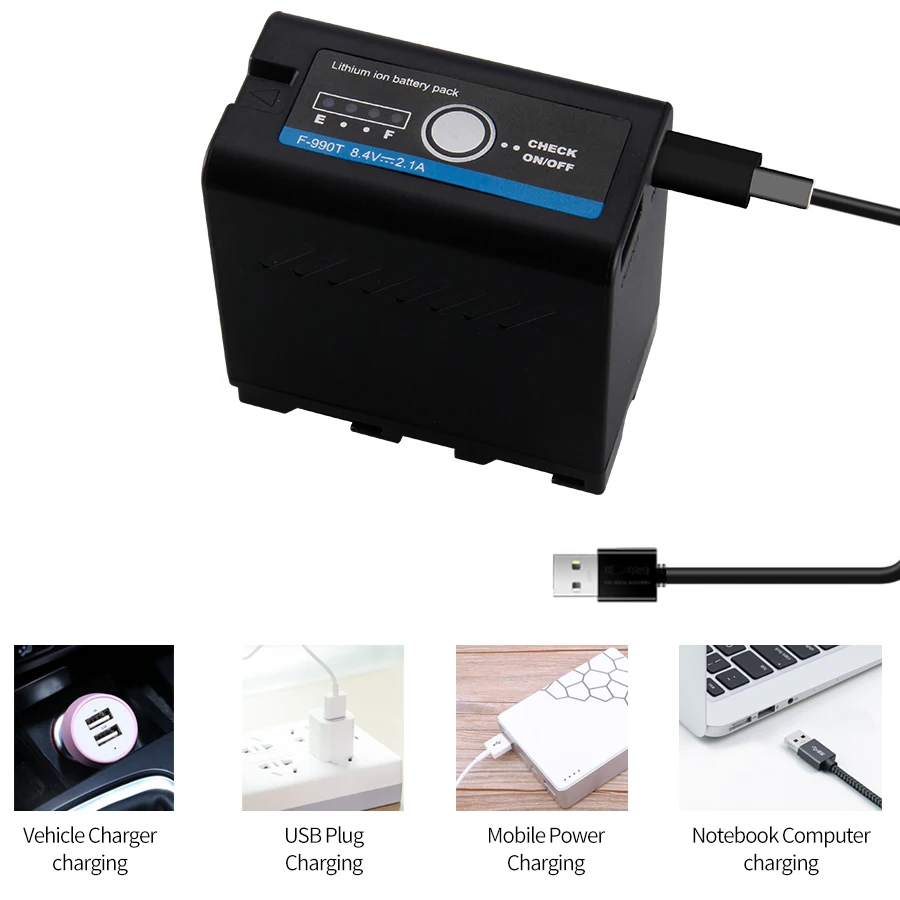 Mamen 7800mAh NP-F990T NP F990T NPF990T перезаряжаемый цифровой аккумулятор для аккумуляторов камеры sony, мобильного телефона, кольцевого света
