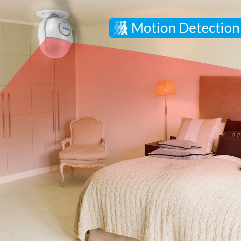 Беспроводная сигнализация KERUI WP71 датчик движения с PIR-индикатором защита от кражи