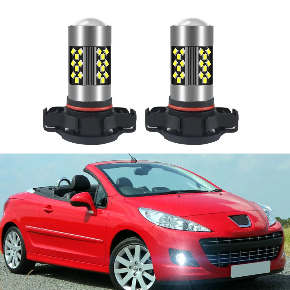 

Автомобильная светодиодная противотуманная фара для Peugeot 207 CC (WD) 2007-2015, 2 шт.