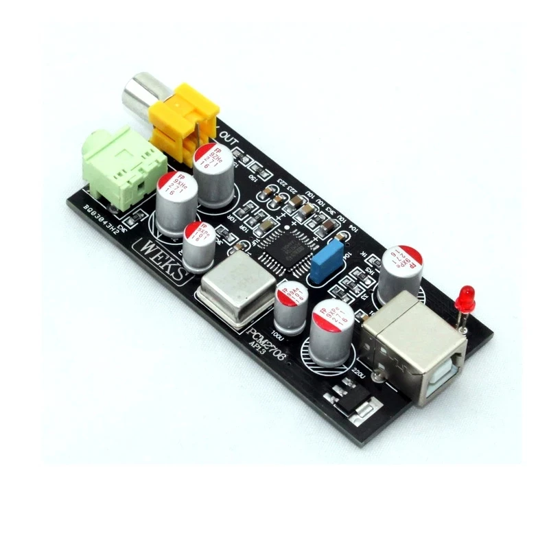 Стандартная звуковая карта PCM2706 поддерживает операционную систему WINXP WIN7 WIN8 32