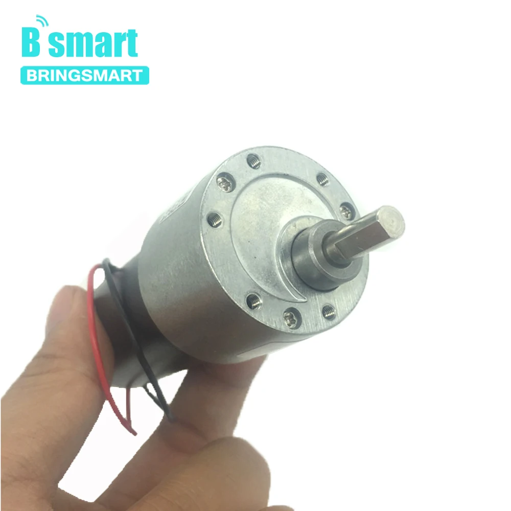 Bringsmart 37GB31Y Шестерни мотор моментоемкий DC Шестерни мотор 31ZY трубчатый постоянный магнит мини Электрический Мотор 12V 24V