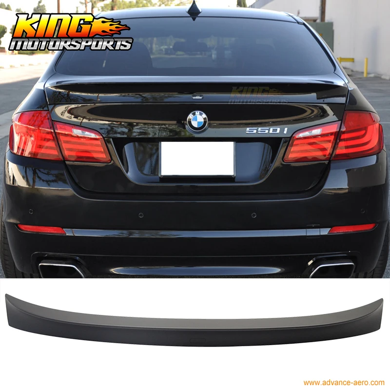 

Подходит для 2011-2015 BMW F10 5 серии Ac-S спойлер заднего багажника, крыла окрашенная ABS матовая черная глобальная бесплатная доставка по всему миру