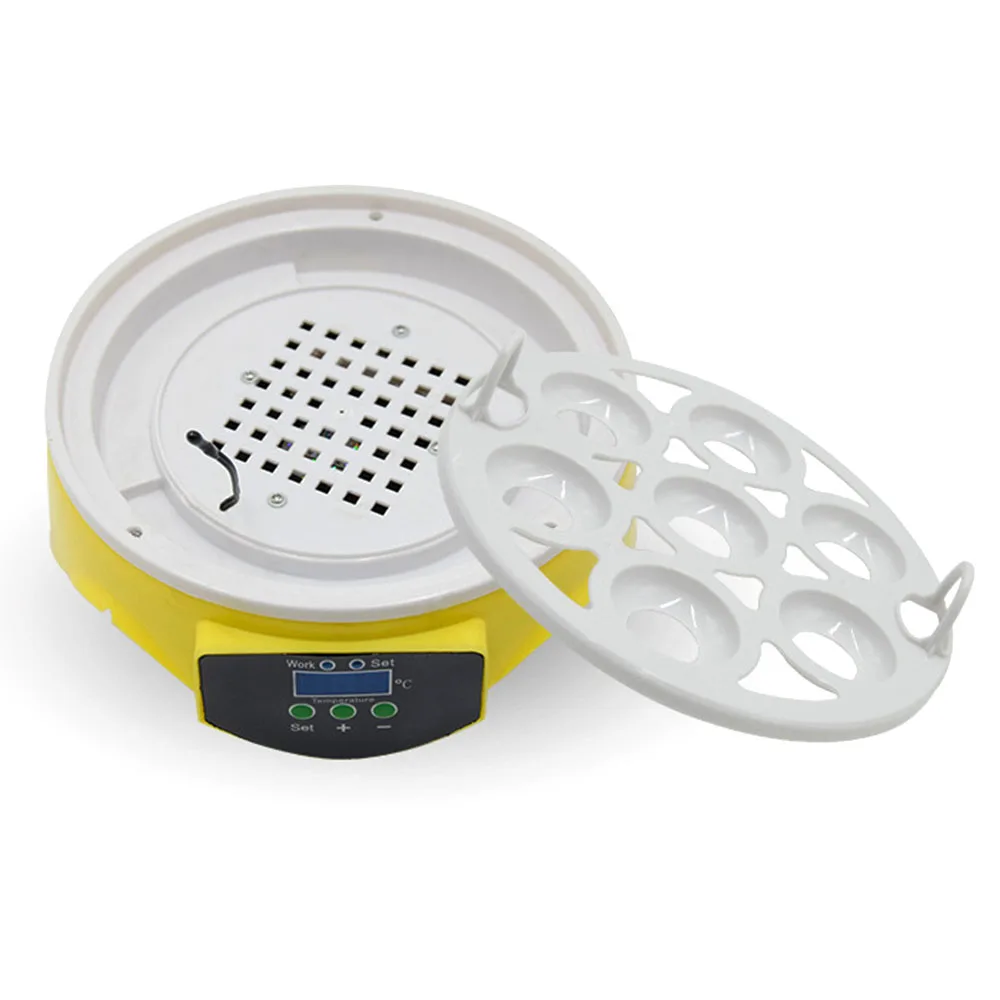 

7-Eggs Household Automatic Egg Incubator Temperature Control Hatcher for Hatching Chicken Duck Bird Quail Egg