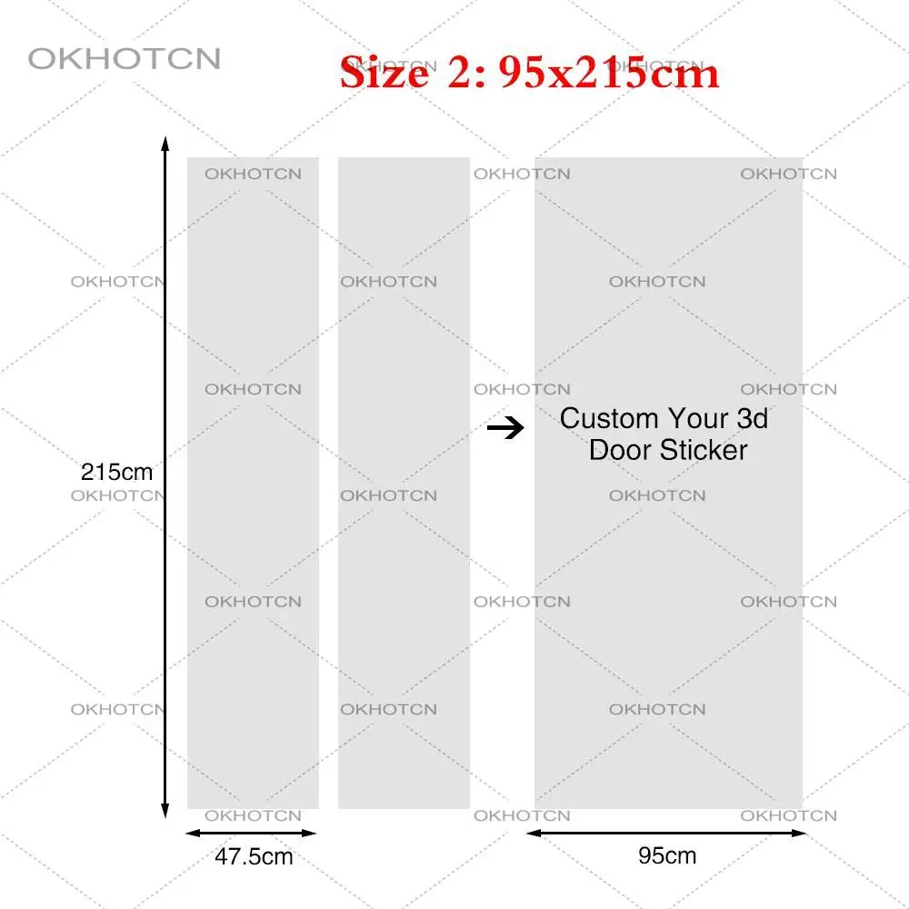 

3D Pvc European Door Sticker Home Decor Vinyl Self-Adhesive Mural Poster Landscape Retro Pottery Decal Room Decoration Stickers