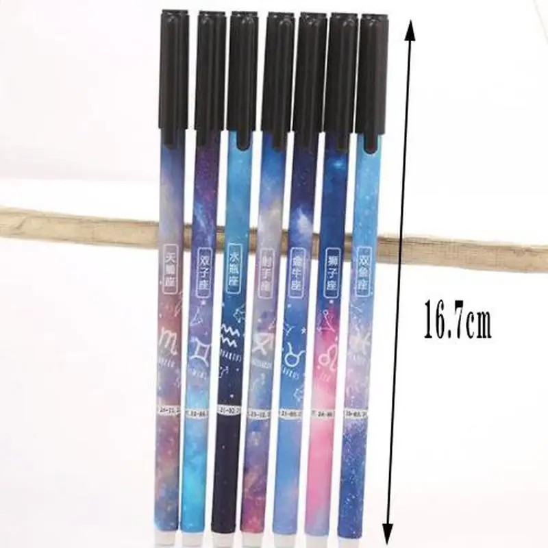 5 шт. Созвездие гелевая ручка Новинка Kawaii милые студенческие ручки канцелярские