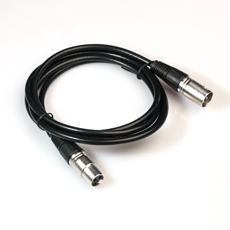 

3-pin stereo fully balanced XLR male to female audio microphone microphone cable 0.3M-3M with shield