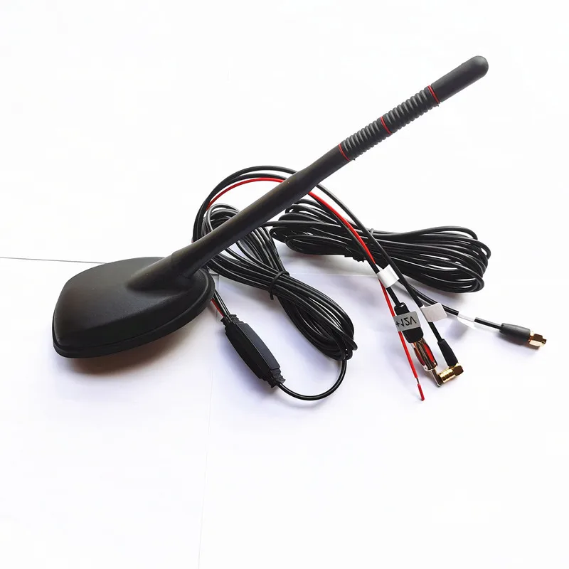 Многофункциональная комбинированная антенна GPS + FM/AM DAB встроенная усилителя