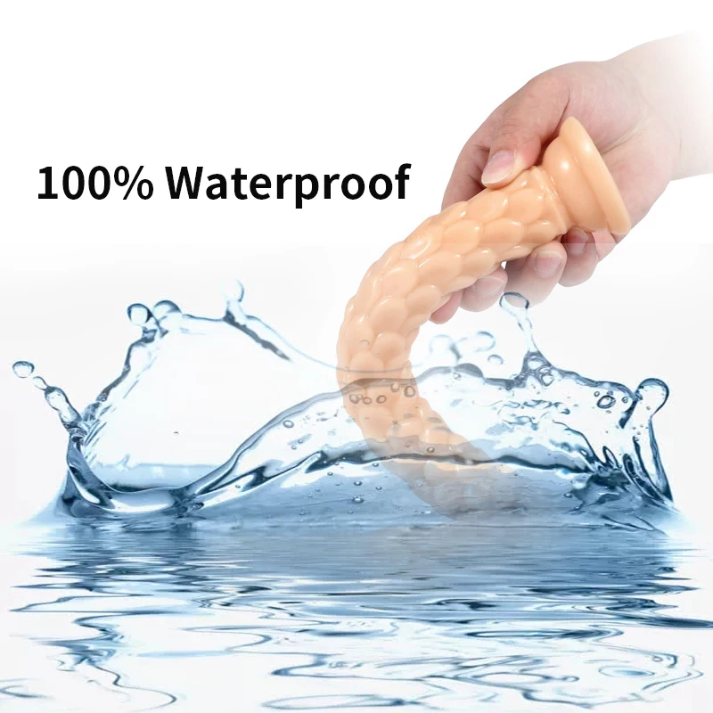 GaGu реалистичный пенис с большой змеиной текстурой 50 см длинный анальный