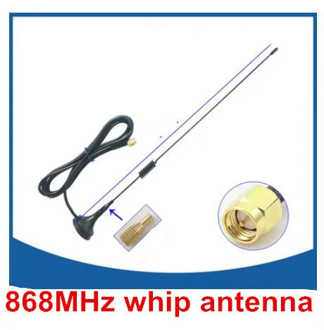 

Wireless monitor 868MHz magnetic whip antenna garage door control 868M SMA