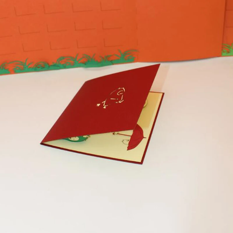 3D креативные открытки День Святого Валентина любовник с днем рождения