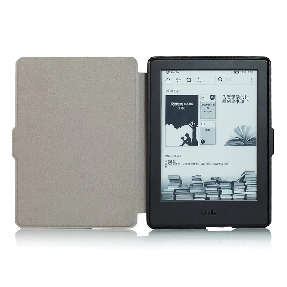 

Case for Amazon Kindle 8th SY69JL Generation 2016 Smart Shell Leather Flip Cover with Auto Sleep Wake Feature for Kindle 8th