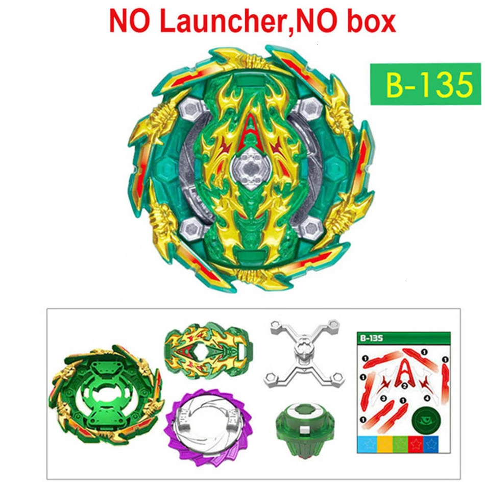 B135 Beyblade Burst B150 B-149 B-147 B-148 металлический запатентованный крутящийся венчик для перемешивания гироскопа высокая производительность армейские Beyblade детские игрушки подарок - Цвет: B135