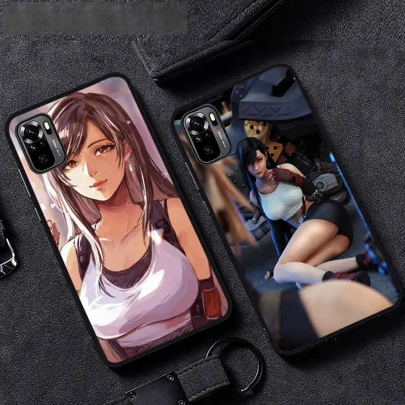 

ff7 tifa Phone Case For Xiaomi Mi 11 Redmi Note 7 8 9 pro 8T 9T 9S 9A 10 Lite pro